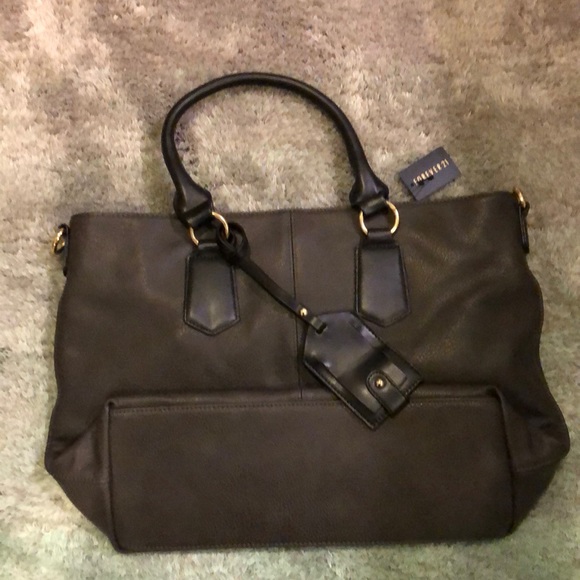 Forever 21 Handbags - Forever 21 Large Purse Dark Grey